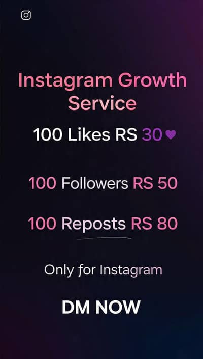 msg for insta followers likes and comments