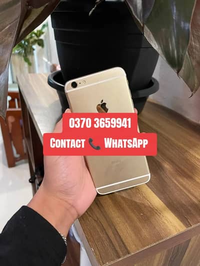 iphone 6s plus pta approved 128gb good condition