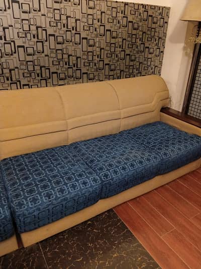 Seven Seater L shape sofa set