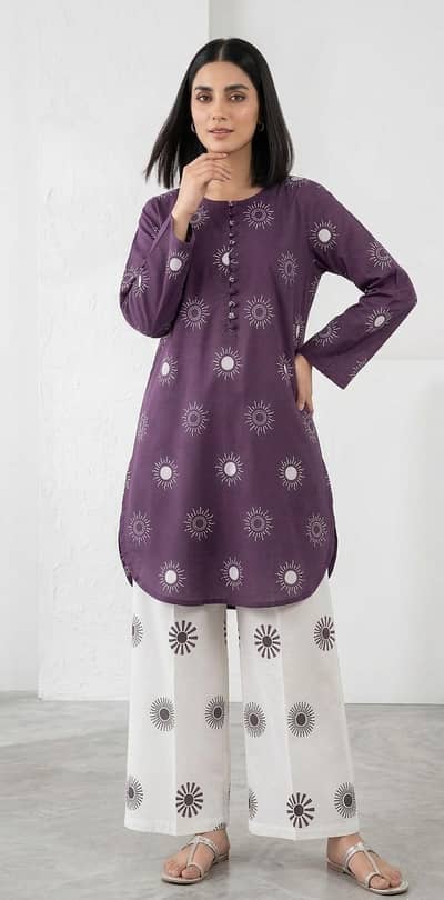 2 PICE COTTON SUIT