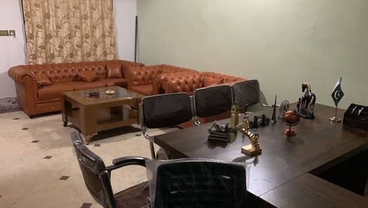 Office Pure Leather Sofa set