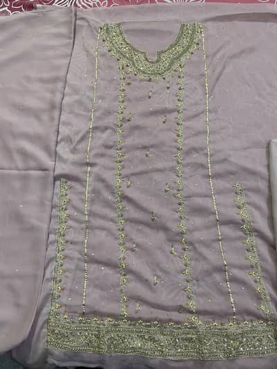 Beautiful Eastern dress unstitched good condition
