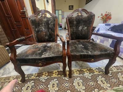 Solid Bed Room Chairs for Sale