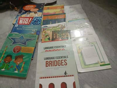 BSS/beaconhouse school class 5 books and workbooks