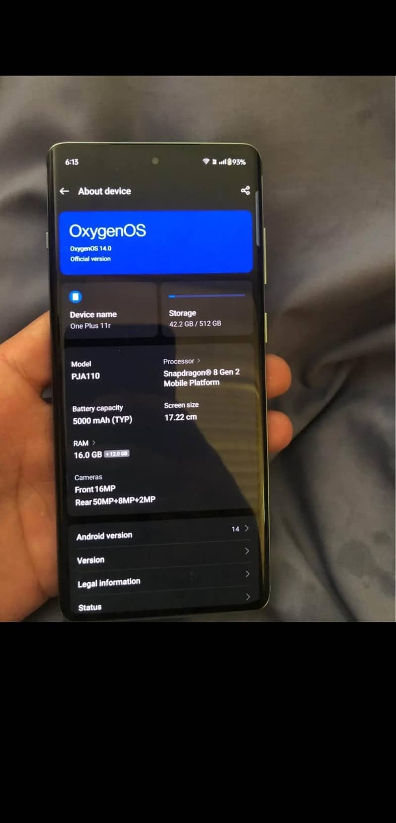 One Plus 11 4