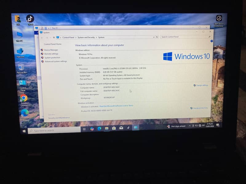 Levono laptop 1