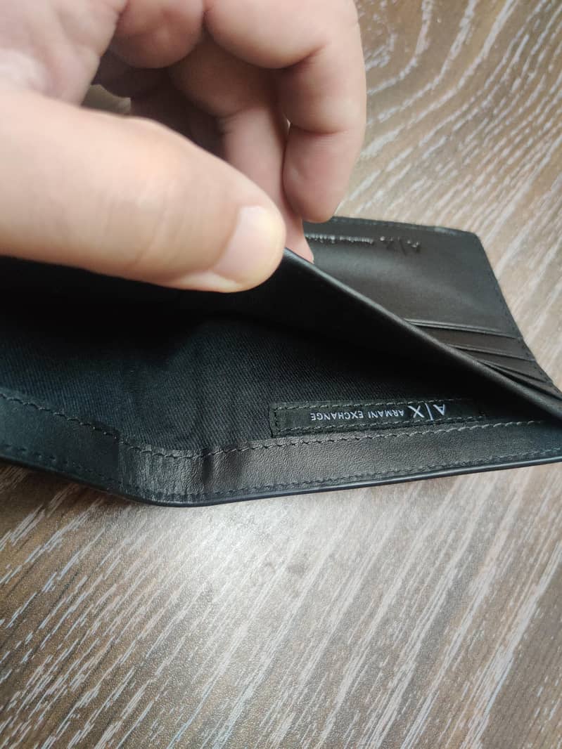 Armani Exchange leather wallets 1