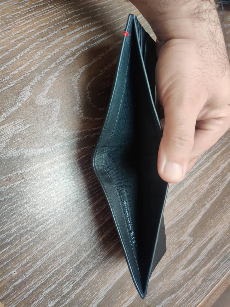 Armani Exchange leather wallets 3