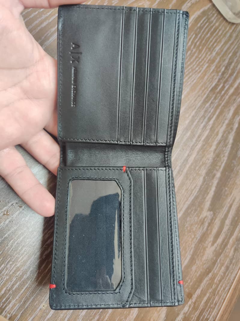 Armani Exchange leather wallets 4