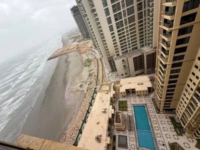 Fully Renovated 2 Bed + Study | Full Sea & Pool View | Rare Layout | Coral Tower | Emaar Oceanfront