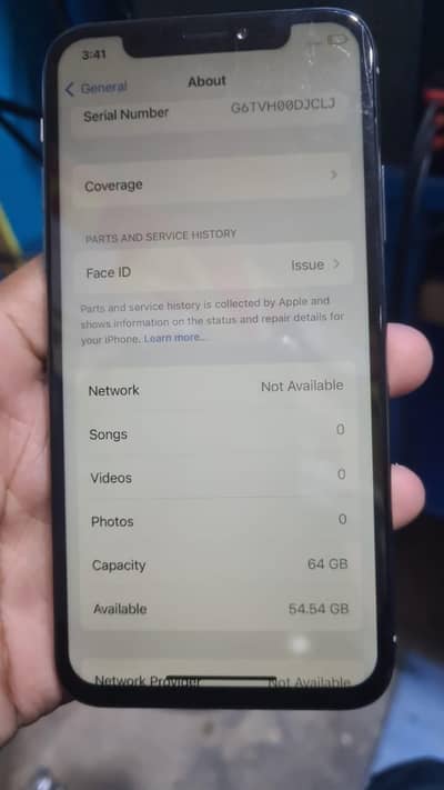 iphone X 64gb exchange