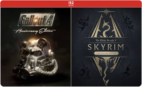 Fallout 4 Anniversary + Skyrim Anniversary Editions *READ DESCRIPTION