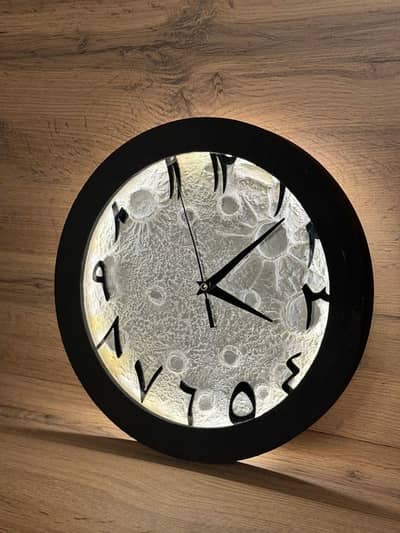 Moon Led Wall clock