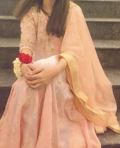 Light pink frock