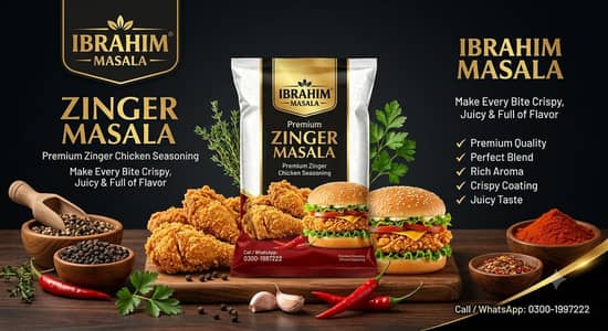 ZINGER MASALA For Sale