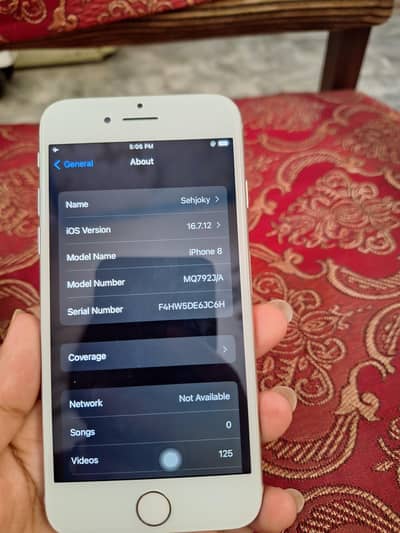 Apple iPhone 8, 64 gb , PTA APPROVED,  laddies used