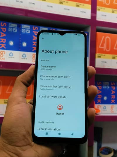 SEGO Smart 9 4GB Ram & 64GB Rom Official Pta Approved With Box