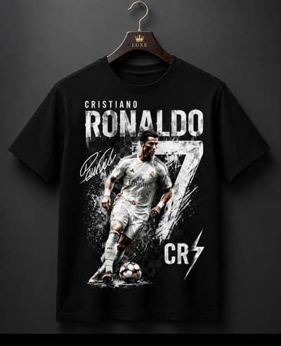 Ronaldo fans here premium and classic t-shirt 