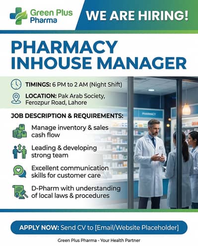 Inhouse Pharmacy Manager