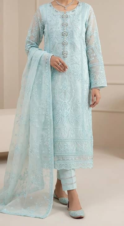 Party wear dress/formal dress/3 piece dress