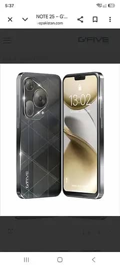 G'Five NOTE 25 4/64 0