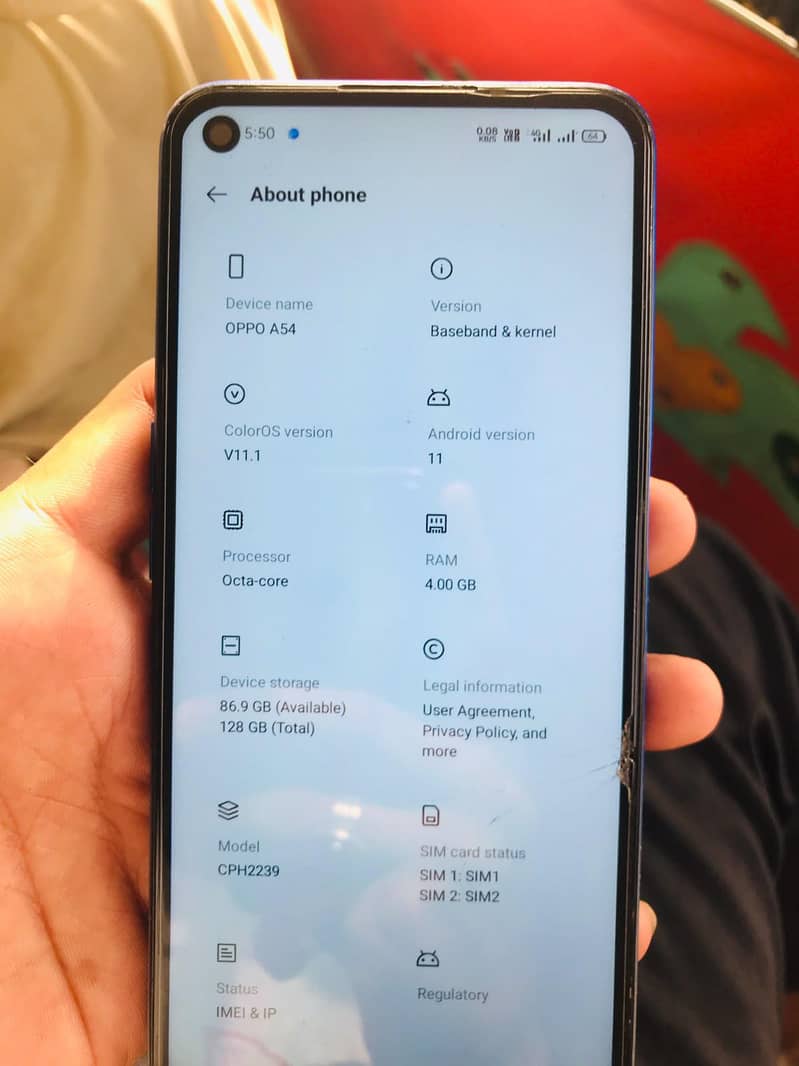 OPPO A54 3