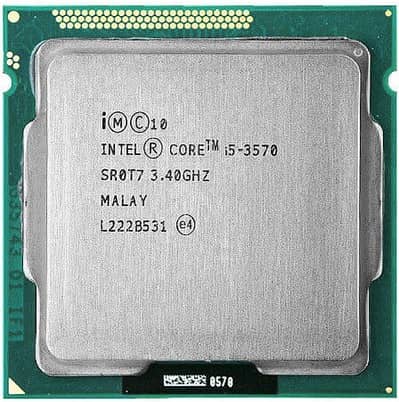 Intel(R) Core(TM) i5-3570 CPU @ 3.40GHz   3.40 GHz