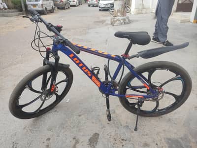 Original LOTUS 26inch size bicycle. 18 months used, 7 gear