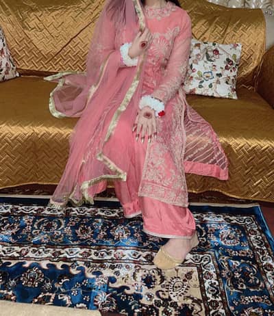Naqshi 3 piece stitched dress