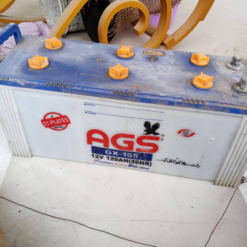 Ags 165w battery 0