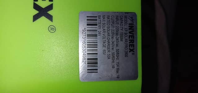 Inverex solar UPS
