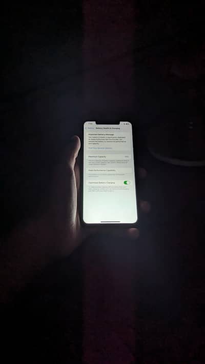 Apple iPhone XS Max battery service original or back change urgent