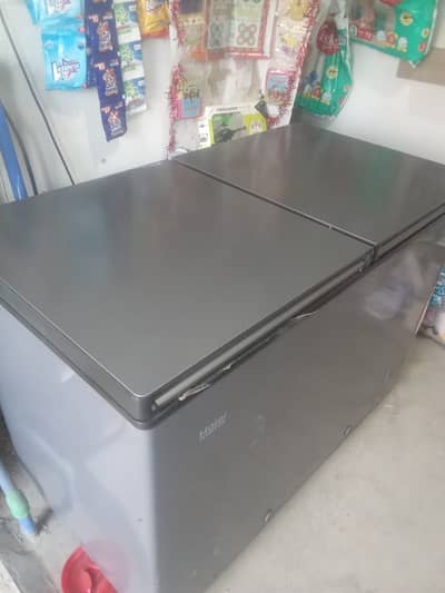 Haier Deep frrezer double Door Gray