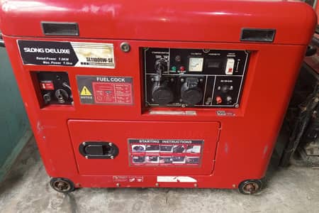Generator/7.5 Kva Generator/Slong Deluxe Generator/7.5Kva Slong Deluxe