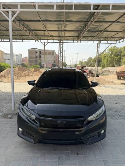 Honda Civic VTi Oriel Prosmatec UG 2021 | 60,000 KM | Black Interior |