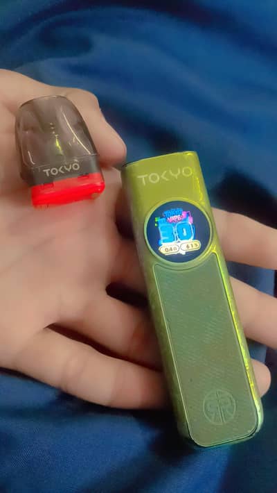 Tokyo tikomod pod.  green finish key