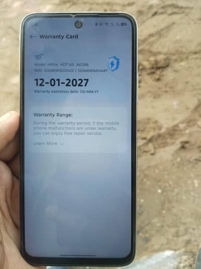 Infinix Hot 60i official approved