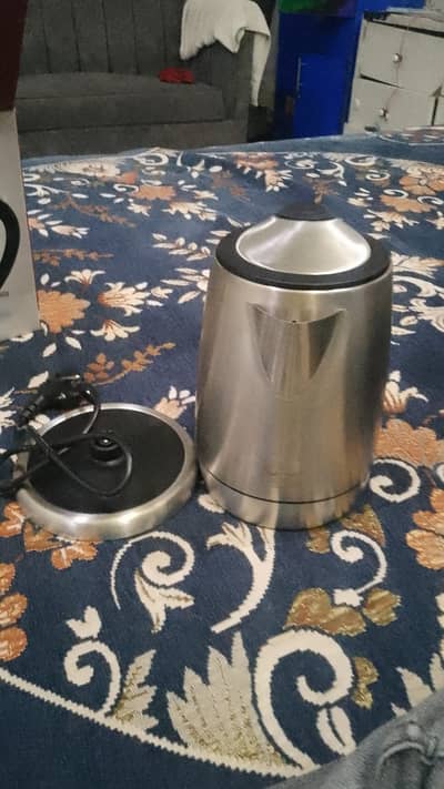 Westpoint Deluxe Cordless Electric Kettle – Stainless Steel  Brand New