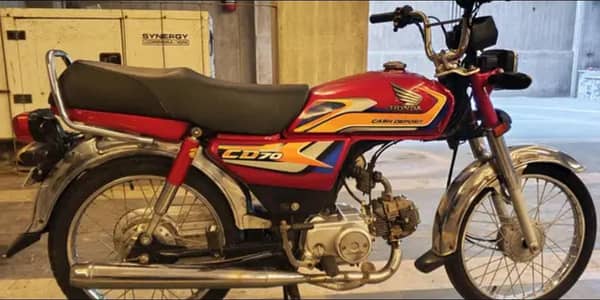 Honda CD 70 – Excellent Condition | Original Documents | Urgent Sale
