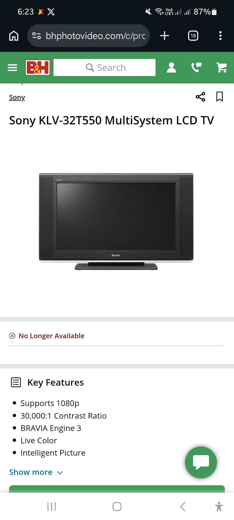 Sony LCD 1