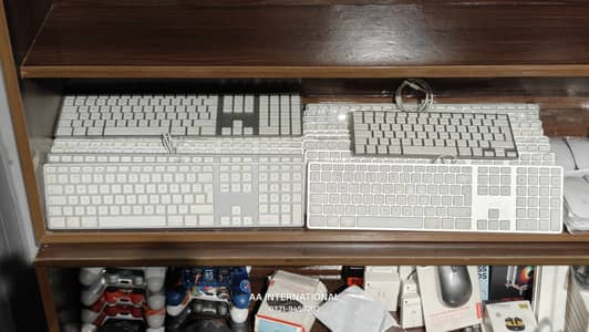 100 % original Apple Wired keyboard with 2 usb ports in offer price