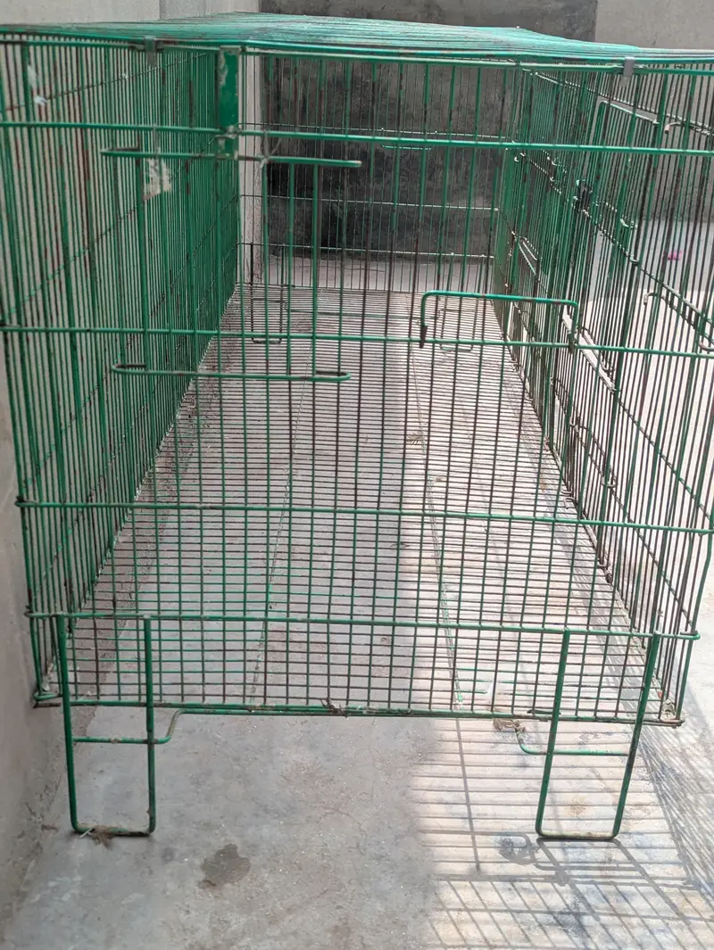 2 Portion Bird Cage available for sale in good condition. — photo 2