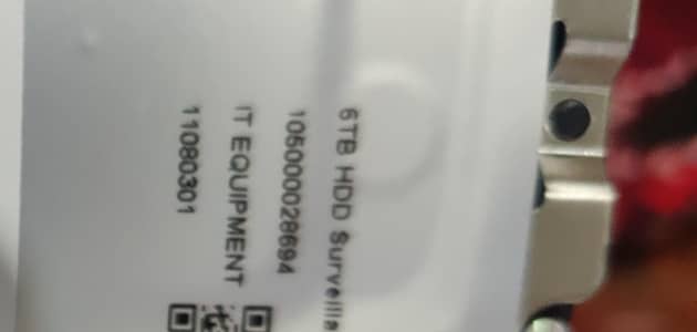 Hard disk 6TB