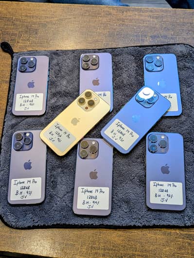 Iphone 14 pro Non PTA (JV) 10/10 Water pack