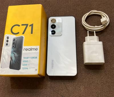 Realme C71 6/128 Complete Box