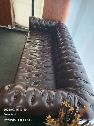 Complete sofa set neat and clean