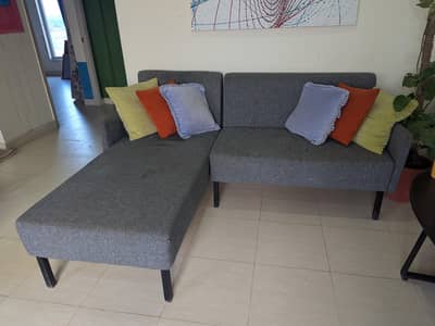 Habitt Billy L shaped sofa 2 years used