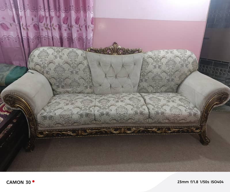 5 seater sofa with table available for sall 1