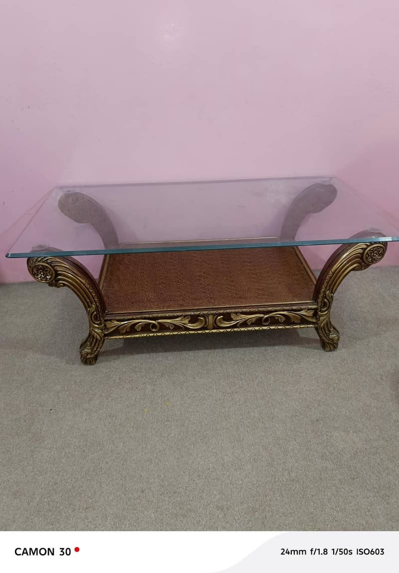 5 seater sofa with table available for sall 2