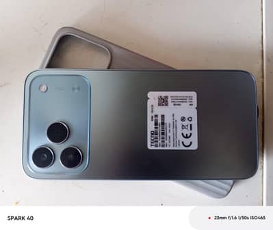 Tecno spark 50 11 month warranty with box and charger